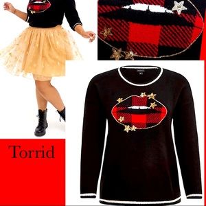 (On hold for buyer)New w/tags crew pullover sweater by torrid.